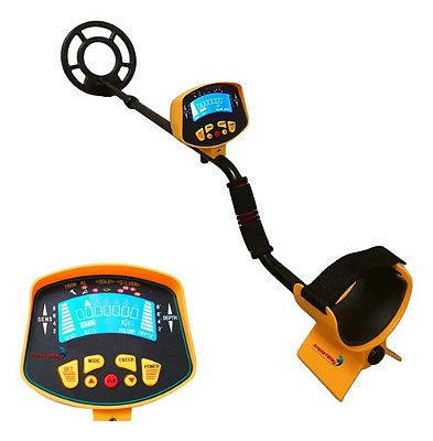 Detector De Metais Profissional Para Ouro Prata Bronze Ferro Cobre Com Lcd E Pinpointer Importway
