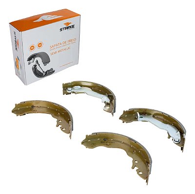Sapata Freio Cerato Cerato Koup Soul 1.6 16v 2.0 16v Starke Lona Semi Metálica 203x36mm Sistema Mando