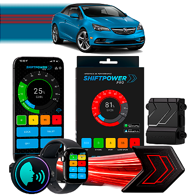 ShiftPower PRO Faaftech Chip Módulo Pedal Acelerador Eletrônico Controle Voz CarPlay Android Auto Buick Cascada 16/19