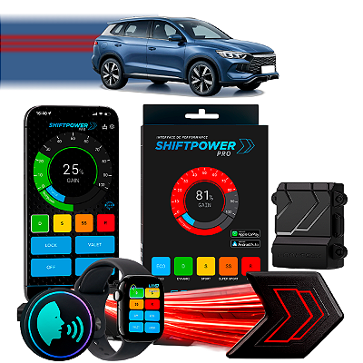 ShiftPower PRO Faaftech Chip Módulo Pedal Acelerador Eletrônico Controle Voz CarPlay Android Auto BYD Song Pro 2025/2026