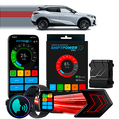ShiftPower PRO Faaftech Chip Módulo Pedal Acelerador Eletrônico Controle Voz CarPlay Android Auto GAC GS3 2027