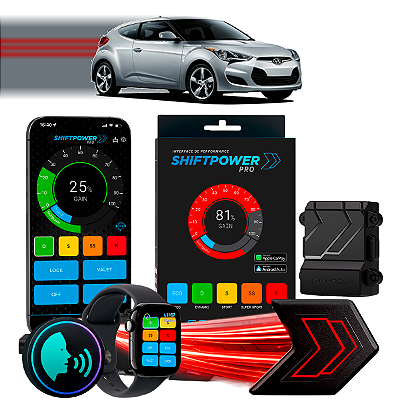 ShiftPower PRO Faaftech Chip Módulo Pedal Acelerador Eletrônico Controle Voz CarPlay Android Auto Hyundai Veloste 11/18