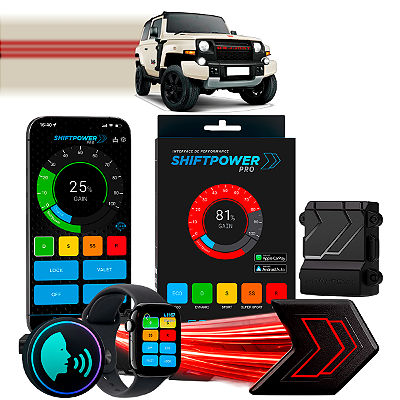 ShiftPower PRO Faaftech Chip Módulo Pedal Acelerador Eletrônico Controle Voz CarPlay Android Auto Troller T4 2015/2021
