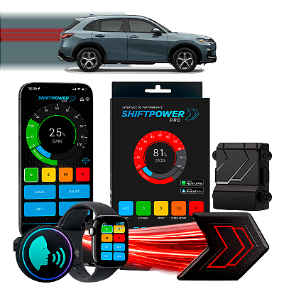 ShiftPower PRO Faaftech Chip Módulo Pedal Acelerador Eletrônico Controle Voz CarPlay Android Auto Honda ZR-V 2024/2026