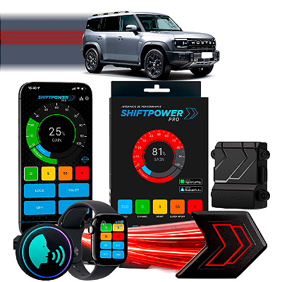 ShiftPower PRO Faaftech Chip Módulo Pedal Acelerador Eletrônico Controle Voz CarPlay Android Auto Jetour T2 2026