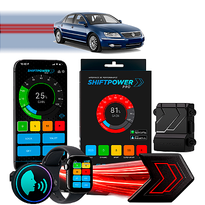 ShiftPower PRO Faaftech Chip Módulo Pedal Acelerador Controle Voz CarPlay Android Auto Volkswagen Phaeton 2002/26