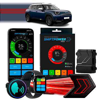 ShiftPower PRO Faaftech Chip Módulo Pedal Acelerador Eletrônico Controle Voz CarPlay Android Auto Mini Aceman 2025/26