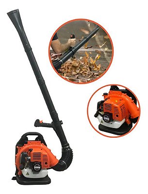Soprador De Folhas A Gasolina 41cc Motor 2 Tempos 1,7hp Fluxo De Ar 720m³/h Tanque 1,5l Importway