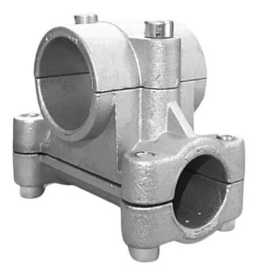 Suporte Guidão Para Roçadeira Tubo 28mm Encaixe Guidão 19mm Peça De Reposição Resistente Importway