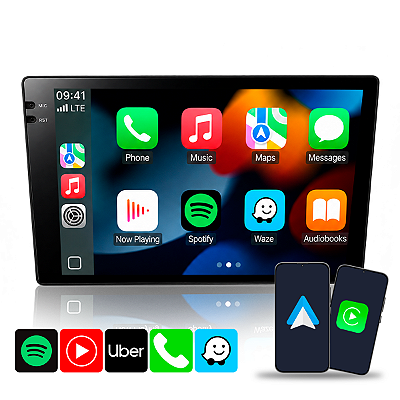 Multimidia Nimus Android 15 9 Pol Carplay Android Auto sem fio Intereção Disney Netflix Prime Video Waze Spotify N500+