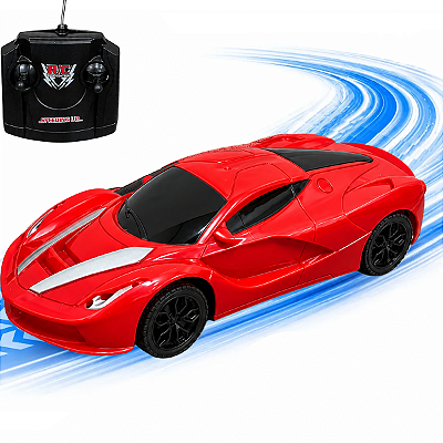 Carrinho de Controle Remoto para Crianças Esportivo Estilo Ferrari Porsche Brinquedo Infantil