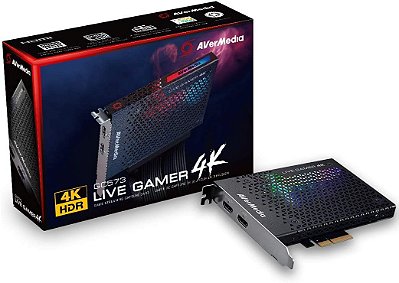 PLACA DE CAPTURA AVERMEDIA LIVE GAMER 4K HDMI 2.1 PCIE 4K60 ULTRA