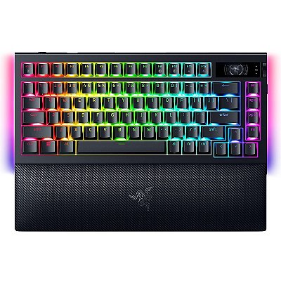 TECLADO RAZER BLACKWIDOW V4 75% GAMING MECANICO SWITCHES ORANGE