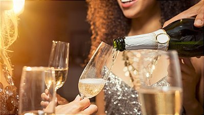 Locação das taças para o Wellcome Drink's
