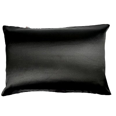 Fronha Cetim Anti Frizz Preta