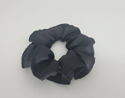 Xuxinha Cetim Anti Frizz Lisa Preta