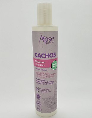 Shampoo Cachos Nutritivo 300ml Ápice