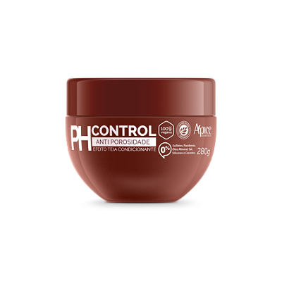 Tratamento Anti Porosidade PH CONTROL 280g - Máscara Acidificante - Ápice