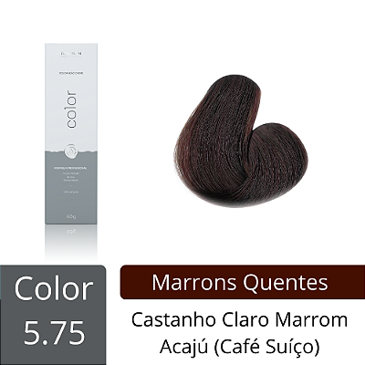 5.75 - Castanho Claro Marrom Acajú (Café Suíço) - 60g