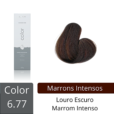 6.77 - Louro Escuro Marrom Intenso - 60g
