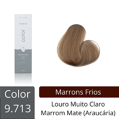 9.713 - Louro Muito Claro Marrom Mate (Araucária) - 60g