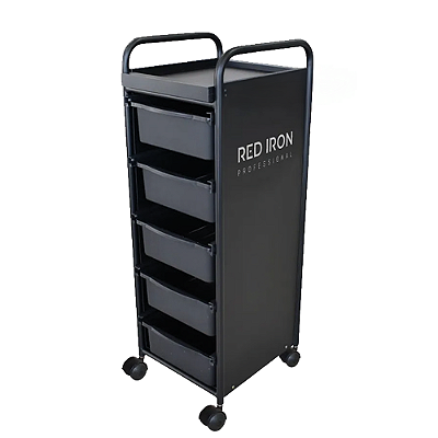 Carrinho auxiliar com gaveta