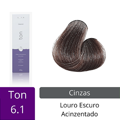 Ton - 6.1 - Louro Escuro Acinzentado - 60g