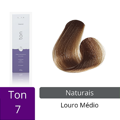Ton - 7 - Louro Médio - 60g