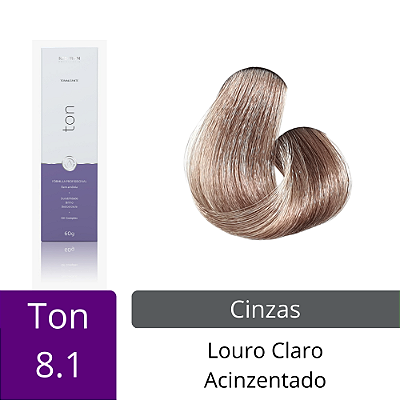 Ton - 8.1 - Louro Claro Acinzentado - 60g