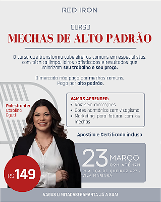 Mechas de alto padrão Com Caroline Eguti