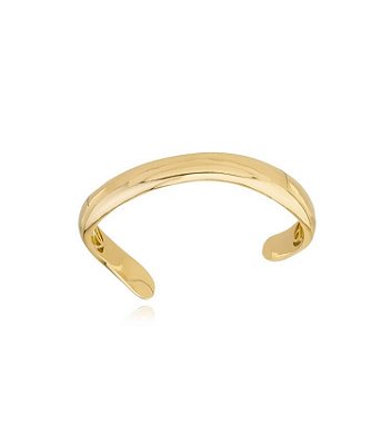 Bracelete Feminino Curve Banho Ouro18k