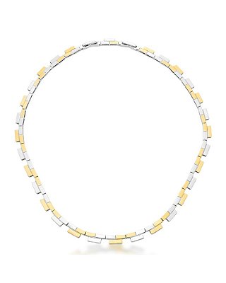 Choker Geométrica Dois Banhos