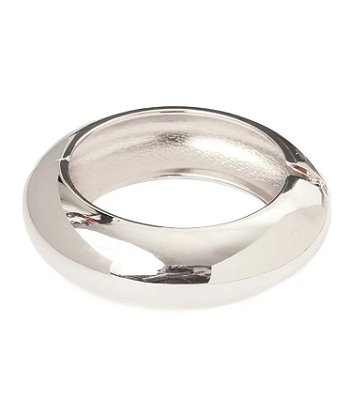 Maxi Bracelete Banho Ródio Branco