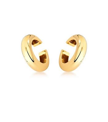 Piercing  de Orelha Bold Banhado Ouro 18k