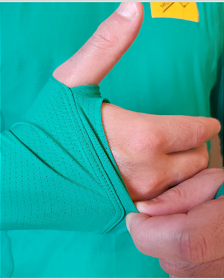 Camiseta SenderoBee Dryflex - Masculina Verde bandeira