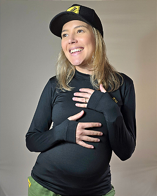 Blusa Thermo Active - Feminina Preta