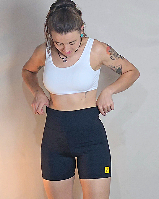 Shorts Bee Conforto - Preto