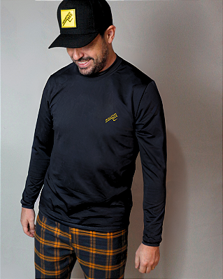 Blusa Thermo Active - Masculina Preta