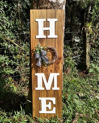 PLACA HOME MADEIRA ;)