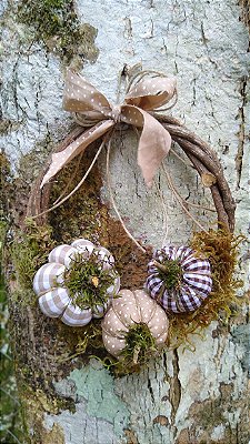 Guirlanda de Abóboras Bege