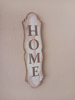 Placa Home - Sem flores