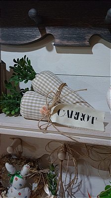 Trio Cenouras - Bege