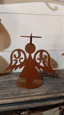 Porta velas anjo