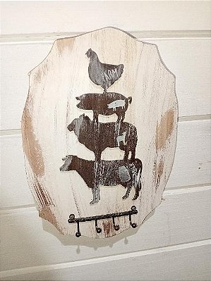 Gancheira porta chaves