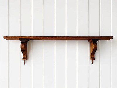 Kit prateleira Colonial 100cm