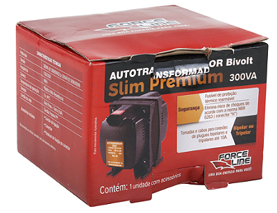 TRANSFORMADOR - AUTOTRANSFORMADOR BIVOLT