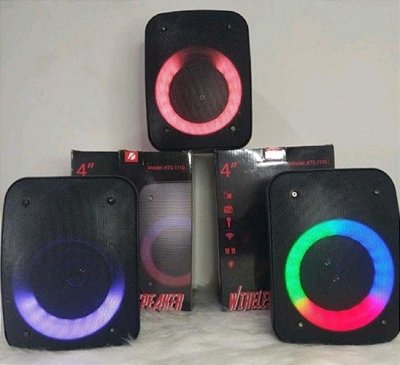 Caixa de som bluetooth wireless speaker 3" kts-1335