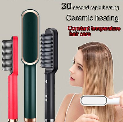 Escova alisadora straight comb ml-909