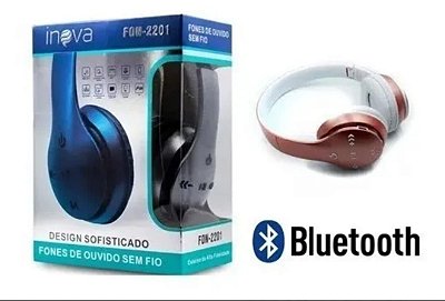 Fone de ouvido bluetooth inova fon-2201
