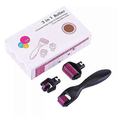 Kit 3 in 1 derma roller